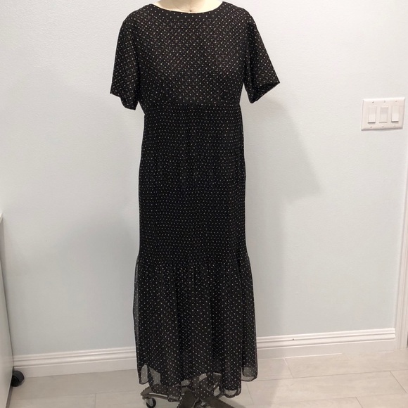Liz Claiborne Dresses & Skirts - Liz Now Claiborne Vintage 90’s Maxi Chiffon Dress